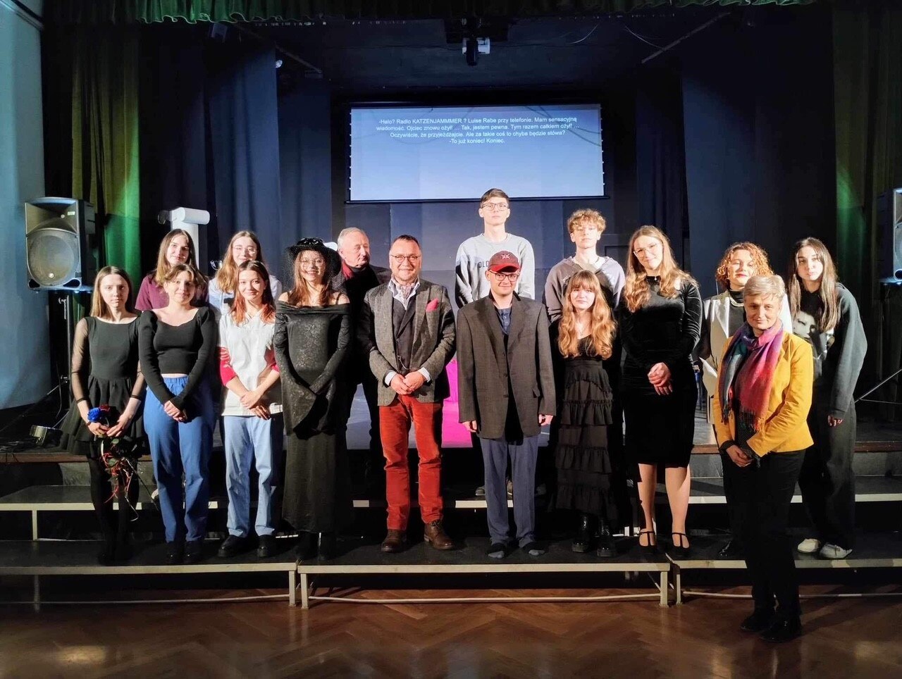 Besuch Erste Liceum in Waldenburg